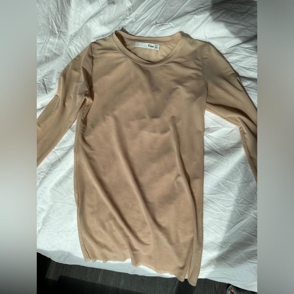 Nude Wilfred mesh long sleeve shirt